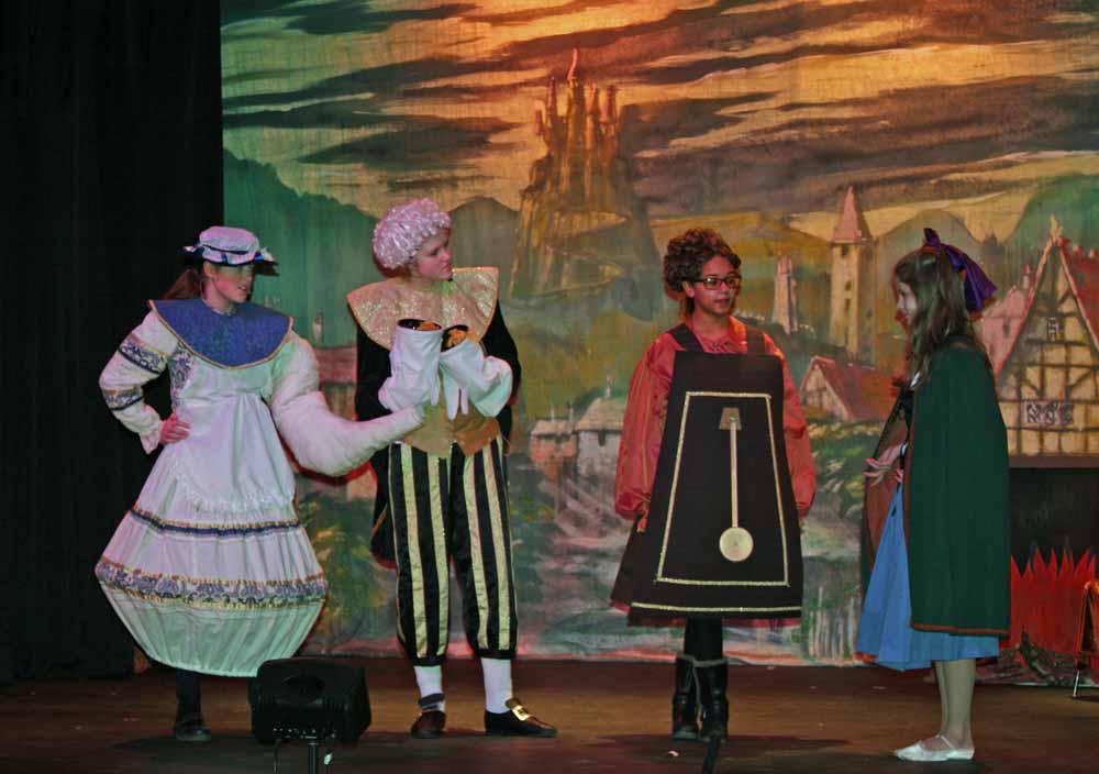 Year 8 Production of Beauty and The Beast, February 2015